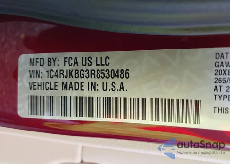 2024 Jeep Grand Cherokee L Lim Limited 4X4 from USA, damaged, VIN 1C4RJKBG3R8530486